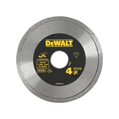 DeWalt 115x7mm disco diamantato per ceramica