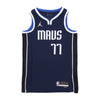 JORDAN NBA Canotta Basket Uomo Nba Statement Edition 22 Dri-fit Swingman Jersey No 77 Luka Doncic Dalmav College Navy da uomo