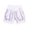 OCTOPUS Pantalone Corto Uomo Outline Jogger Short White/purple da uomo