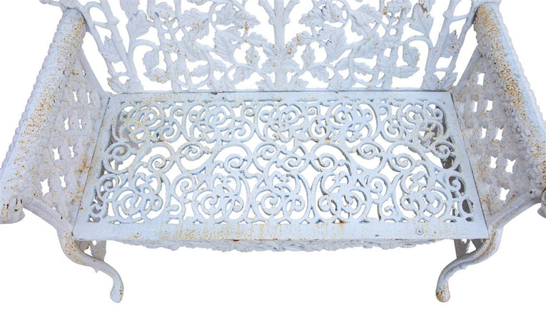 Biscottini PANCHINA IN GHISA L110XPR56XH86 CM Robusta stabile panca Offerta Speciale