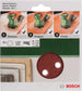 BOSCH - 6 FOGLI ABRASIVI D125 G60/120/240