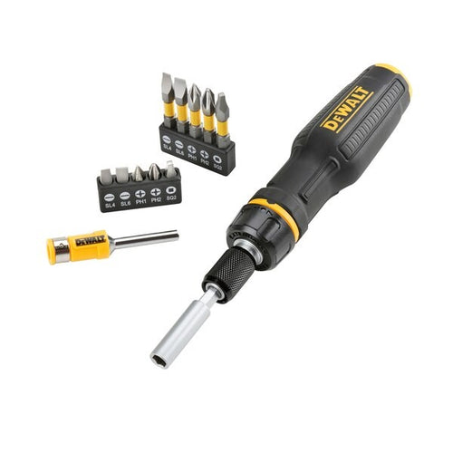 DeWalt set giravite con cricchetto e barra telescopica