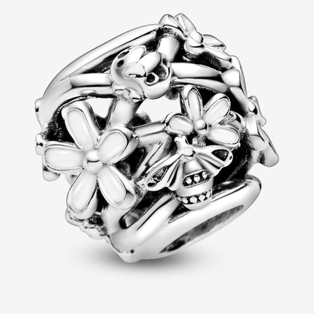 Charm Margherita bianco openwork