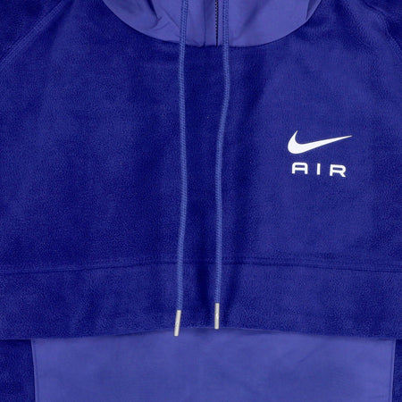 Nike Felpa Cappuccio Uomo Sportswear Air Tf Winterized Hoodie Deep Royal Blue/white da uomo