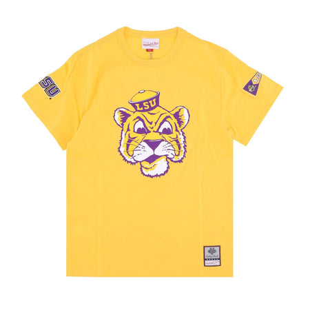 MITCHELL &amp; NESS Maglietta Uomo Ncaa Team Origins Top Loutig Yellow da uomo