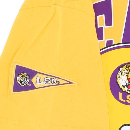 MITCHELL &amp; NESS Maglietta Uomo Ncaa Team Origins Top Loutig Yellow da uomo