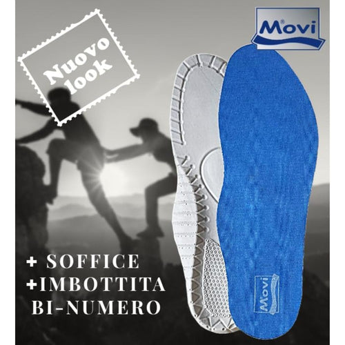 Movi Soletta Anatomica Sport Lattice-Tessuto Sport
