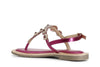 SANDALO INFRADITO CON ACCESSORIO GIOIELLO SFERE