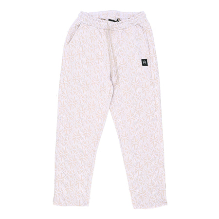DOLLY NOIRE Pantalone Tuta Leggero Uomo Monogram Dlynr Chino Sweatpants Beige da uomo