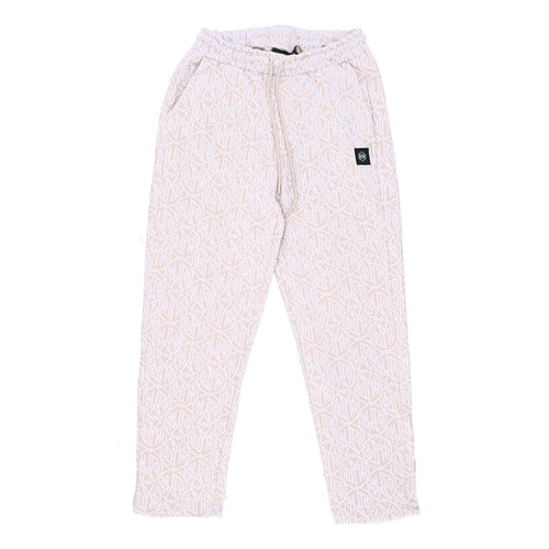 DOLLY NOIRE Pantalone Tuta Leggero Uomo Monogram Dlynr Chino Sweatpants Beige da uomo