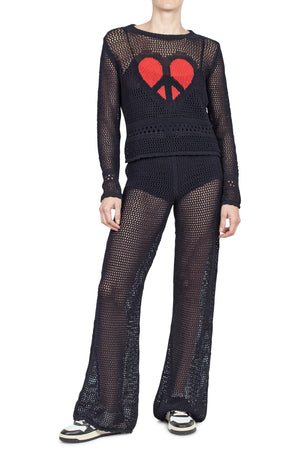 MO5CH1NO JEANS - MOSCHINO MO5CH1NO JEANS - Moschino - Pantalone - 430112 - Nero da donna