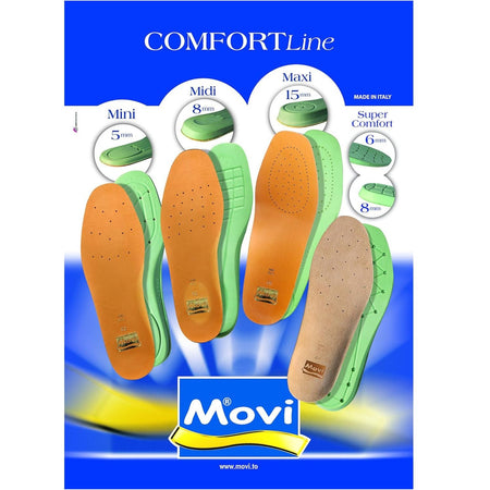 Movi Sottopiede Anatomico Morbido – Rialzo Metatarsale Midi, FullComfort per Tutta la Giornata