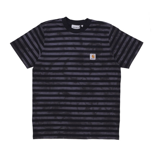 CARHARTT WIP Maglietta Uomo Scotty Chromo Pocket Tee Black Chromo da uomo
