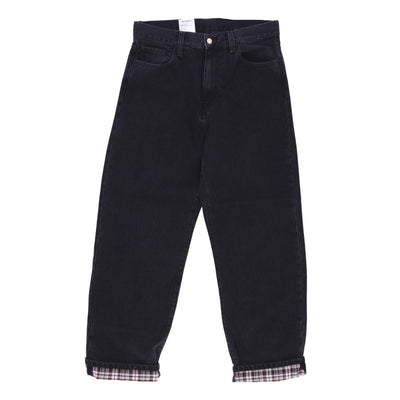 CARHARTT WIP Jeans Uomo Rider Pant Black Stone Washed da uomo