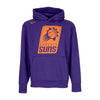 NIKE NBA Felpa Cappuccio Uomo Nba Essential Fleece Hoodie Phosun New Orchid da uomo