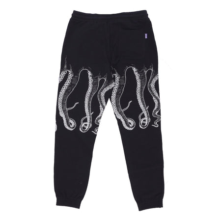OCTOPUS Pantalone Tuta Leggero Uomo Athletic Sweatpant Black da uomo