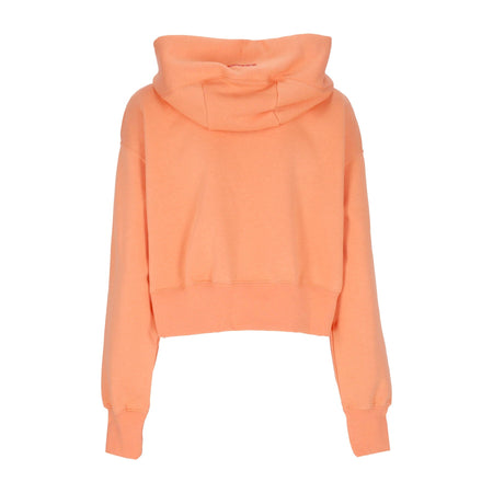 Nike Felpa Cappuccio Zip Donna Sportswear Air Fleece Full-zip Hoodie Orange Trance/mantra Orange da donna