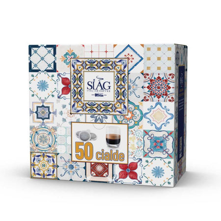 Siag Caffe Cialde 44mm Blu Mediterranea 50pz
