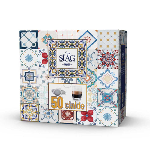 Siag Caffe Cialde 44mm Blu Mediterranea 50pz
