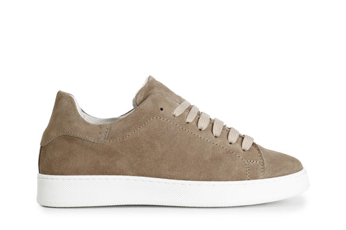 SNEAKERS IN PELLE SCAMOSCIATA