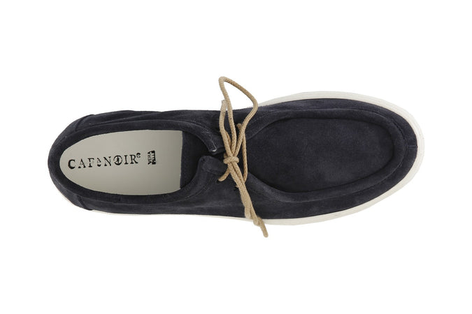 SCARPA UOMO CON VASCHETTA IN PELLE SCAMOSCIATA