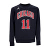 JORDAN NBA Felpa Girocollo Uomo Nba Courtside Statement Edition Fleece Crewneck No 11 Demar Derozan Chibul Black da uomo