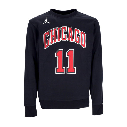JORDAN NBA Felpa Girocollo Uomo Nba Courtside Statement Edition Fleece Crewneck No 11 Demar Derozan Chibul Black da uomo