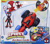 Spidey e i Suoi Fantastici Amici - Veicolo Techno-Racer con Tecnologia Glow Tech