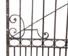 Biscottini Cancello in Ferro Pieno Forgiato a Mano Biscottini 410x10x298 Anticato Made
