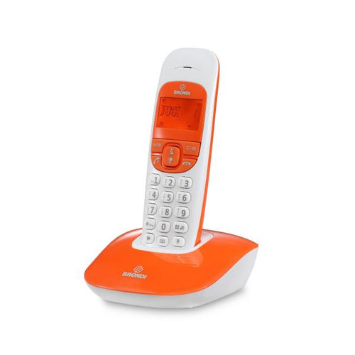 TEL. CORDLESS BRONDI NICE ARANCIO