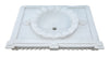 Biscottini LAVABO IN MARMO SMERLATO BIANCO L80XPR56XH18 CM Vasca realizzata completamente
