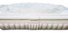 Biscottini LAVABO IN MARMO SMERLATO BIANCO L80XPR56XH18 CM Vasca realizzata completamente