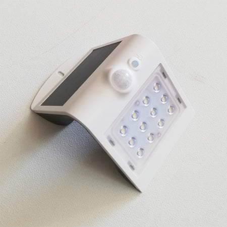 Applique lampada proiettore solare da esterno 1,5W 220Lm 4000°K IP65