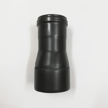Riduzione nero pellet M 100 x F 80mm