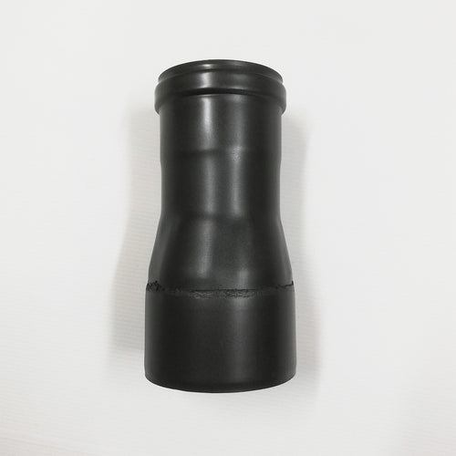 Riduzione nero pellet M 100 x F 80mm