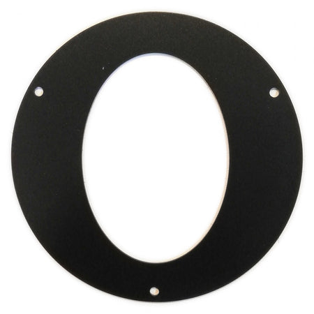 Rosone ellittico a 45° serie pellet da 100mm