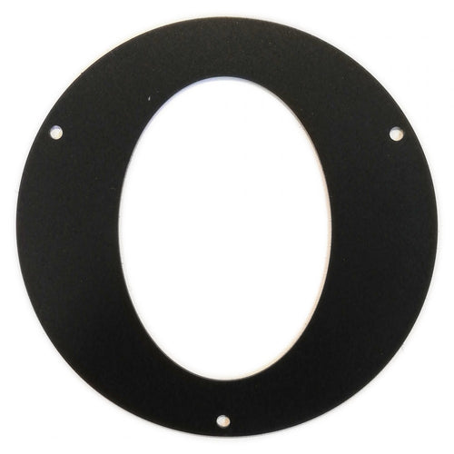 Rosone ellittico a 45° serie pellet da 100mm