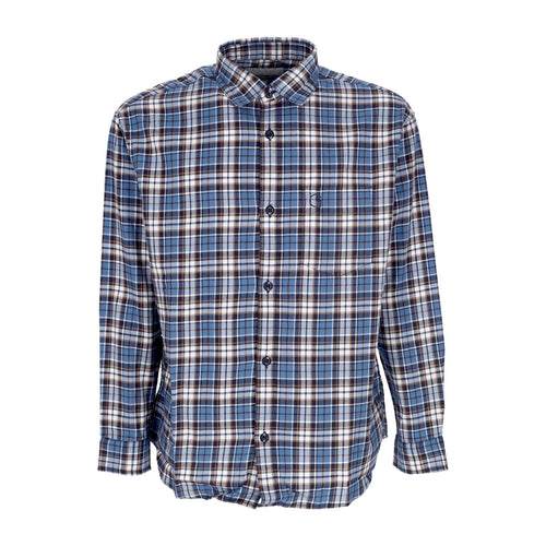 CARHARTT WIP Camicia Manica Lunga Uomo Yuma L/s Shirt Storm Blue da uomo