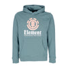 ELEMENT Felpa Leggera Cappuccio Uomo Vertical Hoodie North Atlantic Blue da uomo