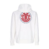 ELEMENT Felpa Leggera Cappuccio Uomo Seal Bp Hoodie Optic White da uomo
