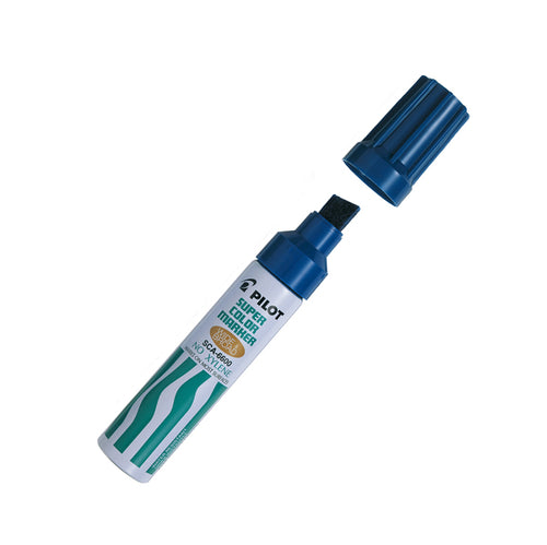 Marcatore Super Color Permanent 6600 Punta Maxi Blu Pilot