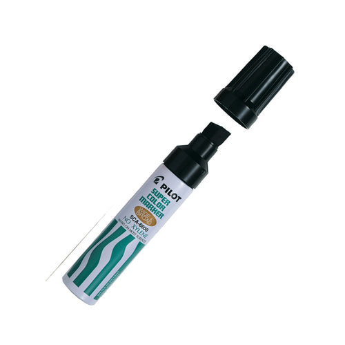 Marcatore Super Color Permanent 6600 Punta Maxi Nero Pilot