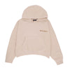 ELEMENT Felpa Leggera Cappuccio Corta Donna W Logo Hoodie Oxford Tan da donna