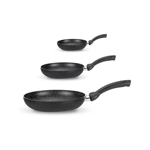 SET 3 PADELLE BIOSTONE 18/22/26 CM