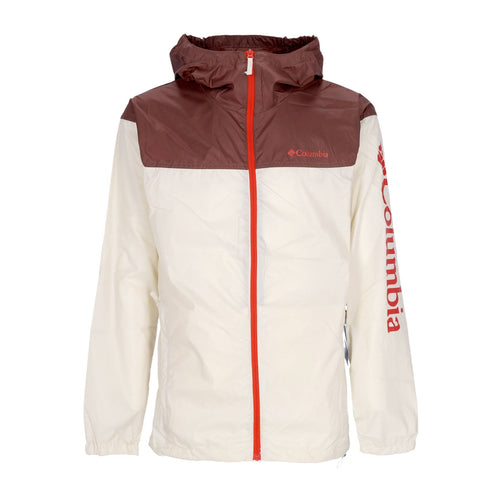 COLUMBIA Giacca a Vento Uomo Flash Challenger Novelty Windbreaker Chalk/light Raisin/spicy da uomo