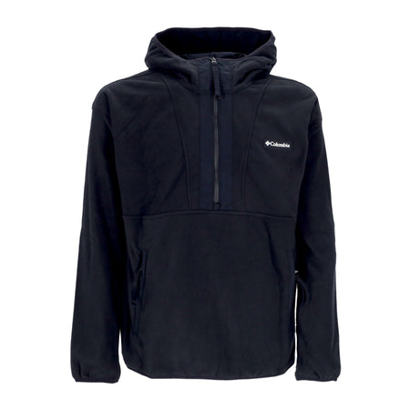 COLUMBIA Felpa Cappuccio Uomo Backbowl Lite Half Zip Hoodie Black da uomo