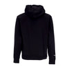 MITCHELL & NESS Felpa Cappuccio Uomo Nhl Team Logo Hoodie Anaduc Black da uomo