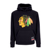 MITCHELL & NESS Felpa Cappuccio Uomo Nhl Team Logo Hoodie Chibla Black da uomo