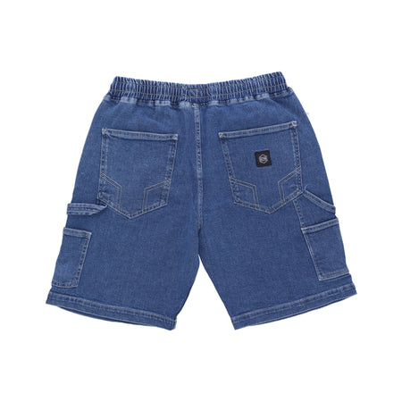 DOLLY NOIRE Jeans Uomo Denim Carpenter Shorts Medium Indigo da uomo