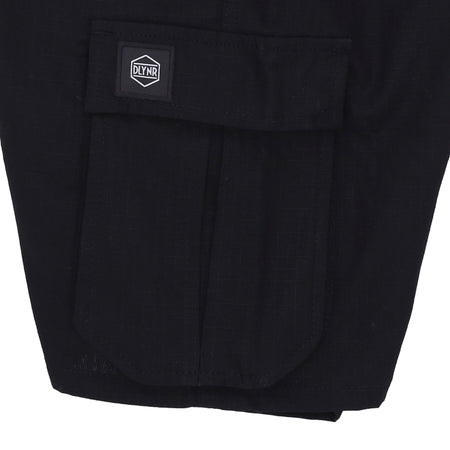 DOLLY NOIRE Pantalone Corto Uomo Cotton Ripstop Cargo Easyshorts Black da uomo